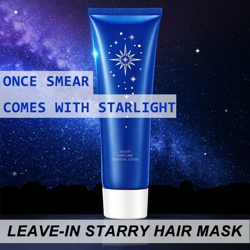 

Leave-in Starry Hair Mask 2021 New Type Hot Hair Starry Sky Hair Nourishing Remove Odor Lasting Moisture Shine Hair Treatment