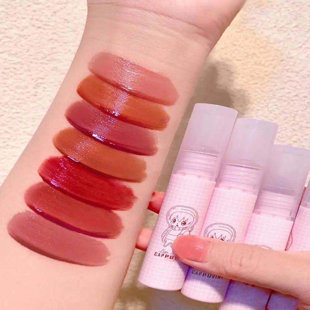 Ледяной кристаллический бальзам для губ Увлажняющая губная помада долговечная