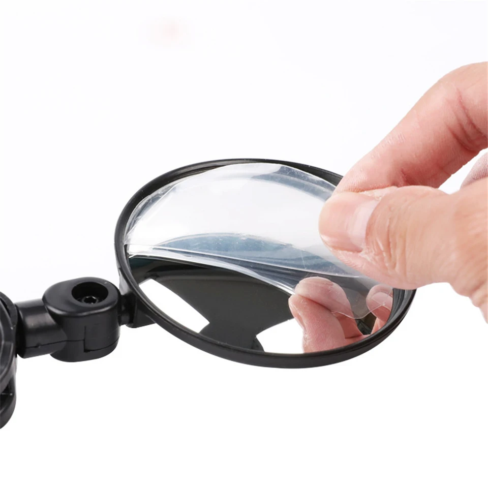 Универсальное велосипедное зеркало широкоугольное выпуклое заднего вида на