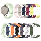Мягкий силиконовый сменный ремешок для наручных часов Garmin Lily для мужчин и женщин, цветной спортивный браслет для фитнеса, аксессуары для умных часов