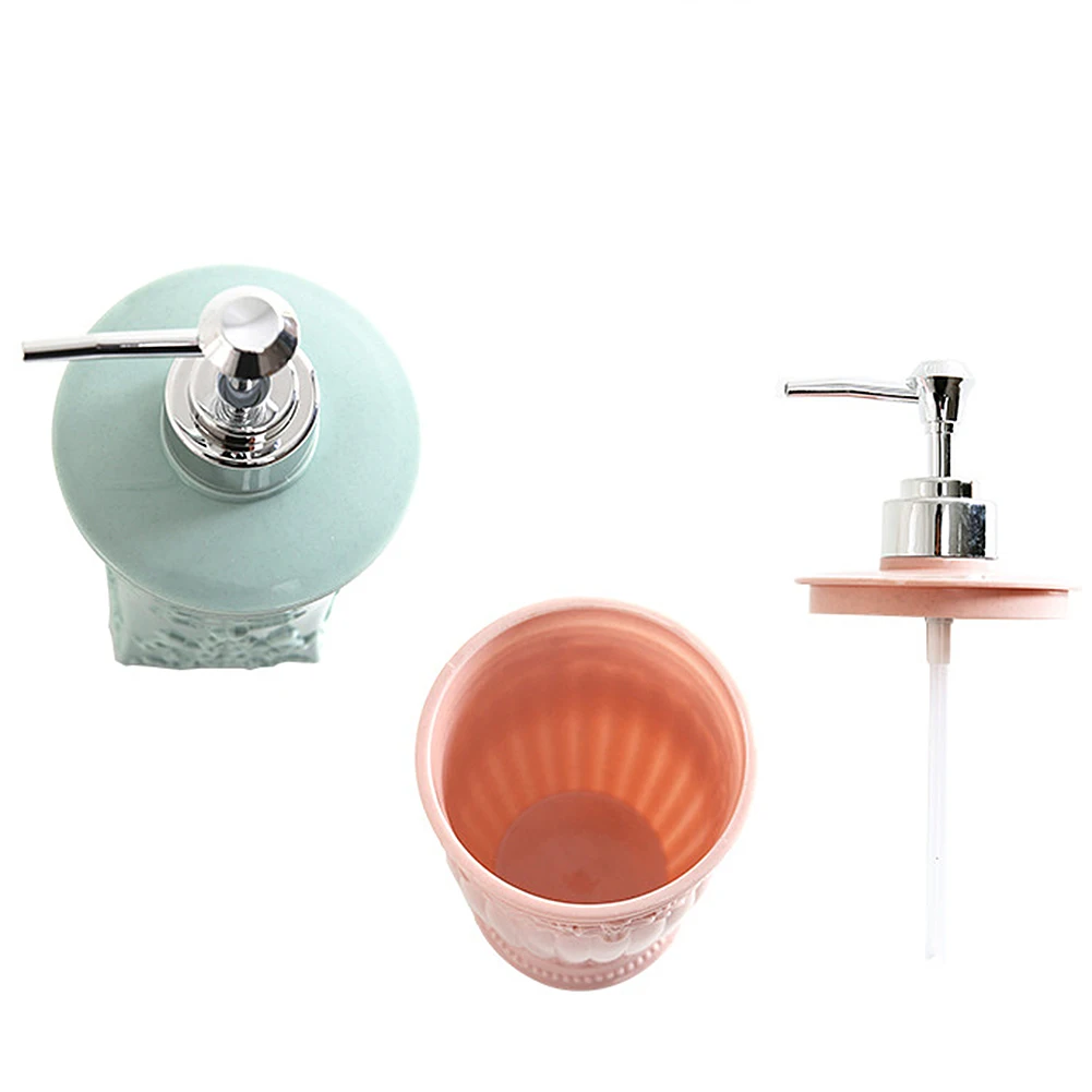 400 мл 3D резной цветочный шампунь для геля и лосьона душа пустая бутылка дозатор