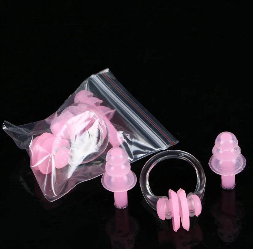 

swimming nose clip earplug earplugs suit swim earplugs