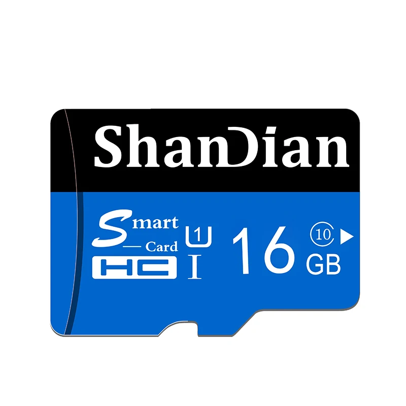 b ShanDian горячая Распродажа Micro SD слот для карт памяти 64 ГБ 32 ГБ оперативной памяти, 16 Гб встроенной памяти, 8 Гб class10 карты памяти Ручка MicroSD накопитель флэш-памяти жесткого диска с высокой скоростью - Емкость: b