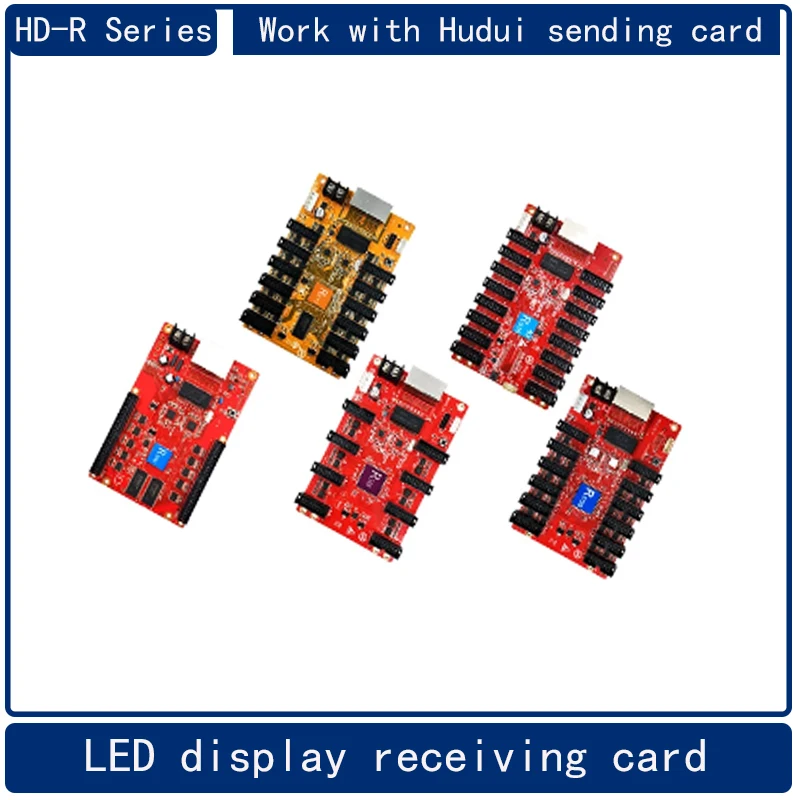 Полноцветный светодиодный дисплей HD-R500/ R508/ R512/ R516/ R612, карта приема для внутреннего и наружного полноцветного светодиодный одного модуля
