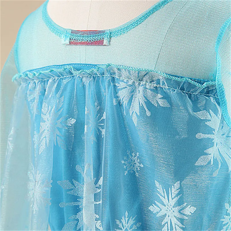 Платье принцессы для детей от 3 до 10 лет Детские костюмы на Хэллоуин платье