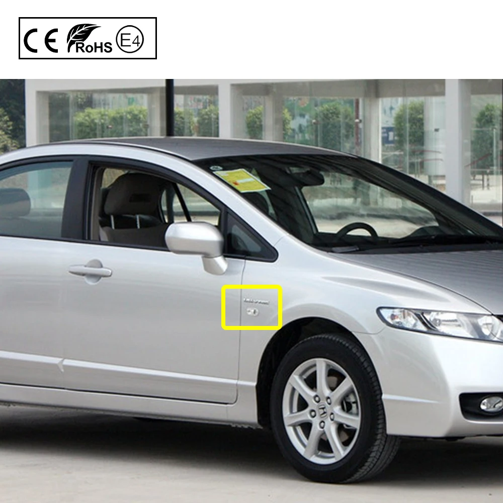 2X Honda прозрачный светодиодный габаритный фонарь для крыльев светильник