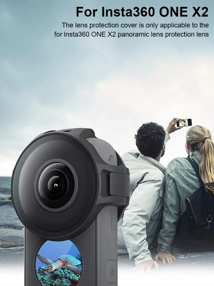 For Insta360 ONE X2 Premium Lens Guards 10m Waterproof Complete Protection Screen Cap Cover Camera Accessories HOT SALE | Электроника