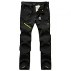 Зимние теплые мужские спортивные штаны, повседневные флисовые штаны для бега, Мужская Уличная одежда, брюки-карго, прямые зауженные