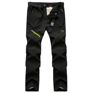 Зимние теплые мужские спортивные штаны, повседневные флисовые штаны для бега, Мужская Уличная одежда, брюки-карго, прямые зауженные