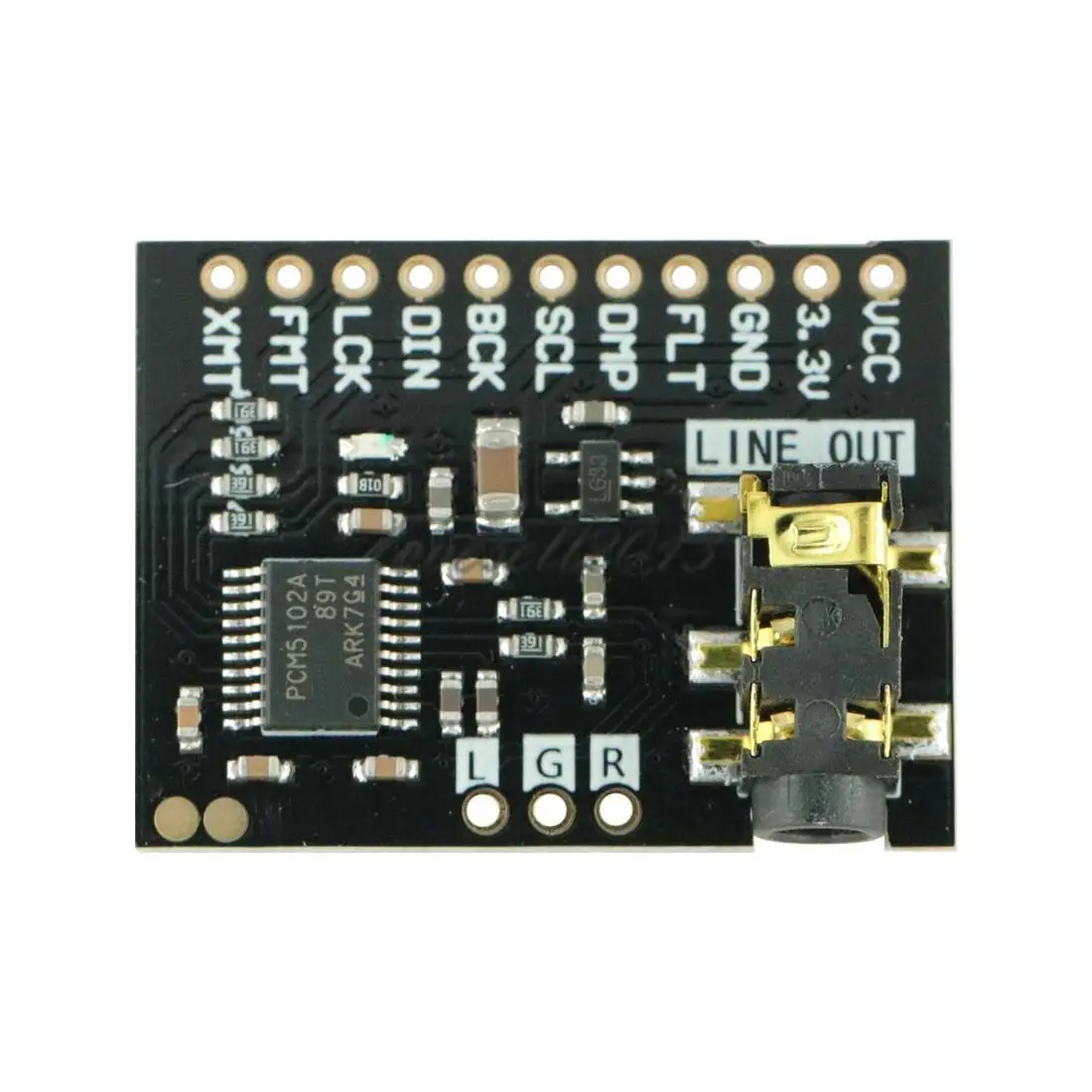 Новый ЦАП декодер I2S PCM5102A 32 бит модуль проигрывателя ES9023 PCM1794 для Raspberry Pi|Запасные