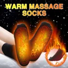 Самонагревающиеся зимние термоноски, утолщенные Супермягкие носки из Алюминиевого волокна, теплые носки, 1 пара