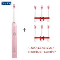 boyakang ultrasonic electric toothbrush ipx7 waterproof 3 cleaning modes intelligent memory dupont bristles usb charger adult