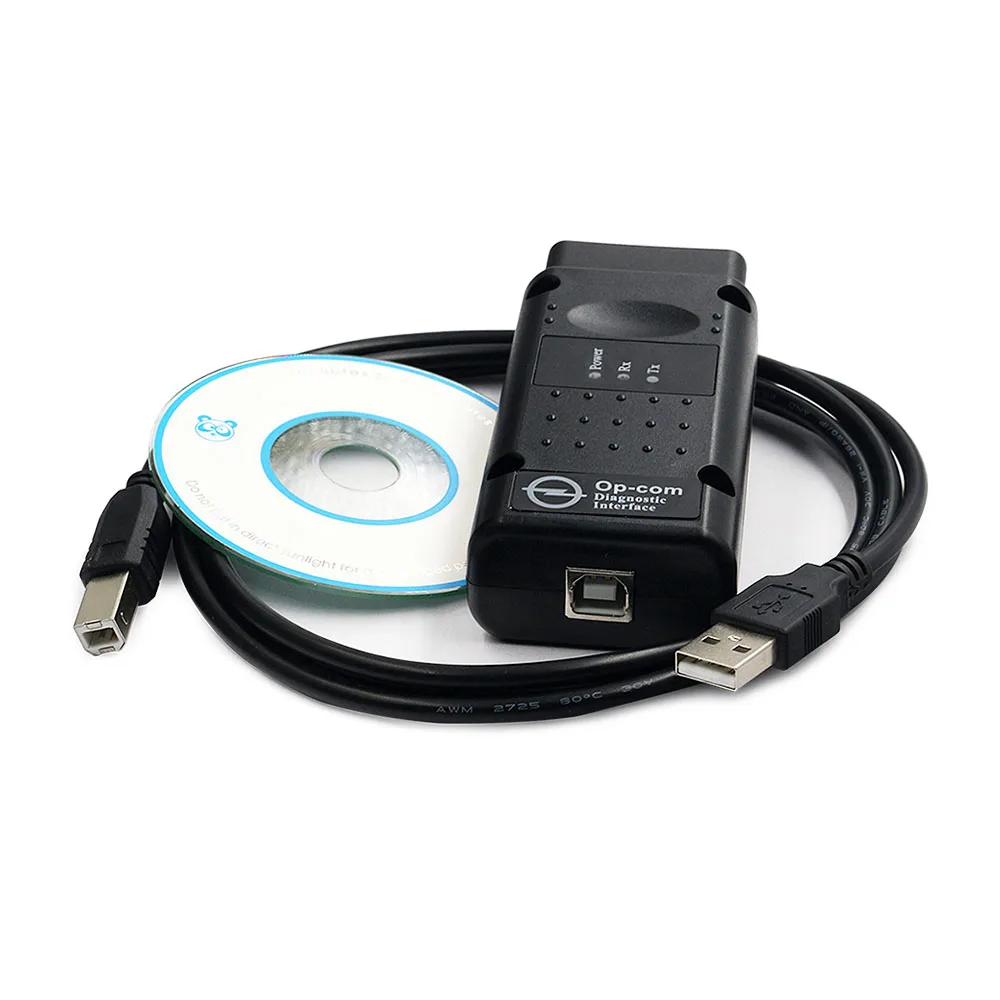 Считыватель кодов OPCOM для Opel V1.70 V1.99 OBD2 CAN BUS с PIC18F458 FTDI op com диагностический - Фото №1