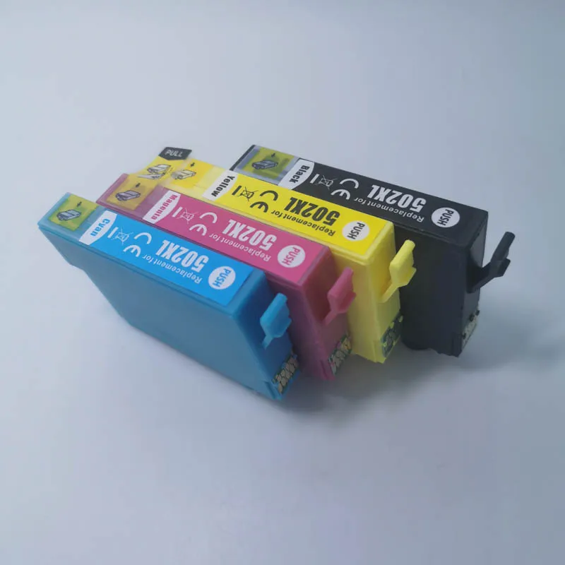 

YOTAT 502XL Compatible Ink Cartridge T502 T502XL T02W1 - T02W4 for Epson XP-5100 XP-5105 WF-2860 WF-2860DWF / WF-2865DWF
