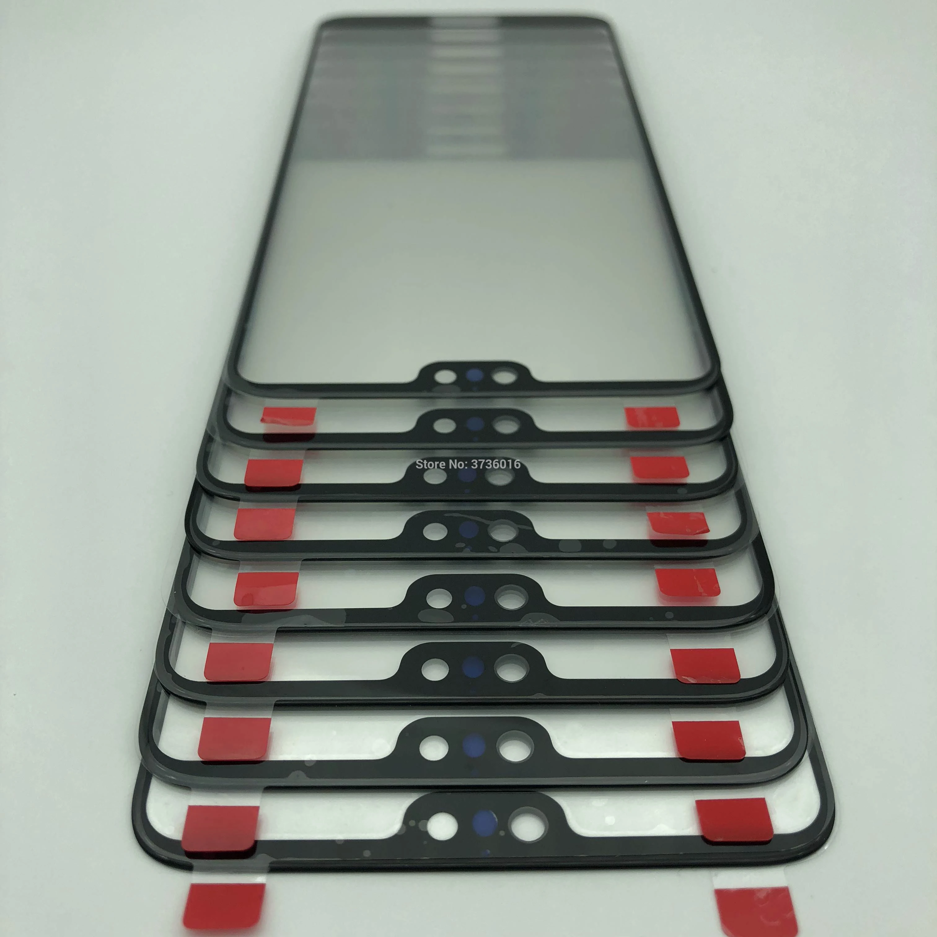 Передняя стеклянная панель сенсорного экрана для Huawei P20 pro стекло с трещинами