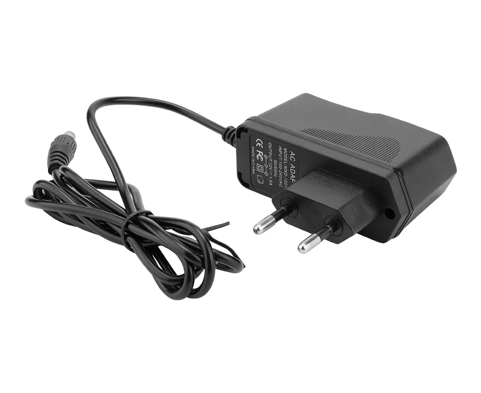 AIYIMA 12V AC 100 V-240 V 50/60 Гц адаптер конвертер DC12V ЕС Питание DC 12V1. 5A штепсельная вилка американского стандарта 5,5x2,5 мм для Мощность усилитель