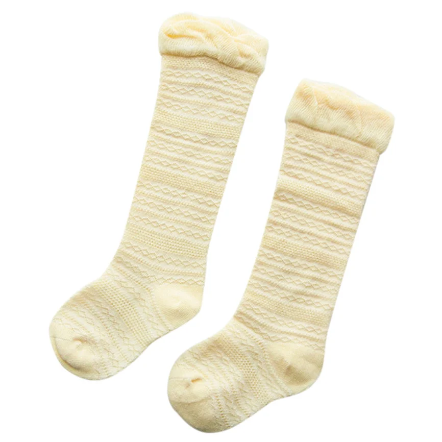 Детские носки до колена в повседневном стиле для новорожденных мальчиков и
