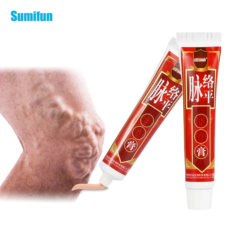 

30g Varicose Veins Cream Herbal Extracts Vasculitis Phlebitis Spider Ointment Varicosity Angiitis Removal Pain Relief Plaster