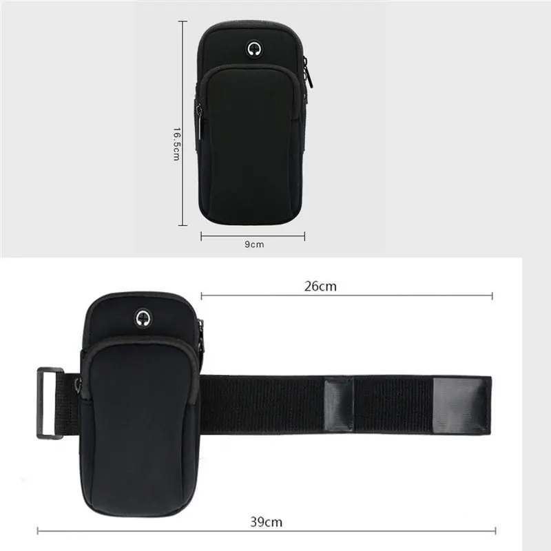 Водонепроницаемая универсальная нарукавная повязка на руку для бега спортзала