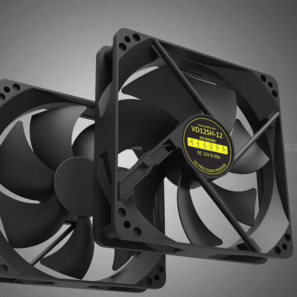 Vedha 2800 об/мин 4 Pin 12 CFM рукав бесшумный мини-вентилятор для V3C V3D VH99 | Компьютеры и