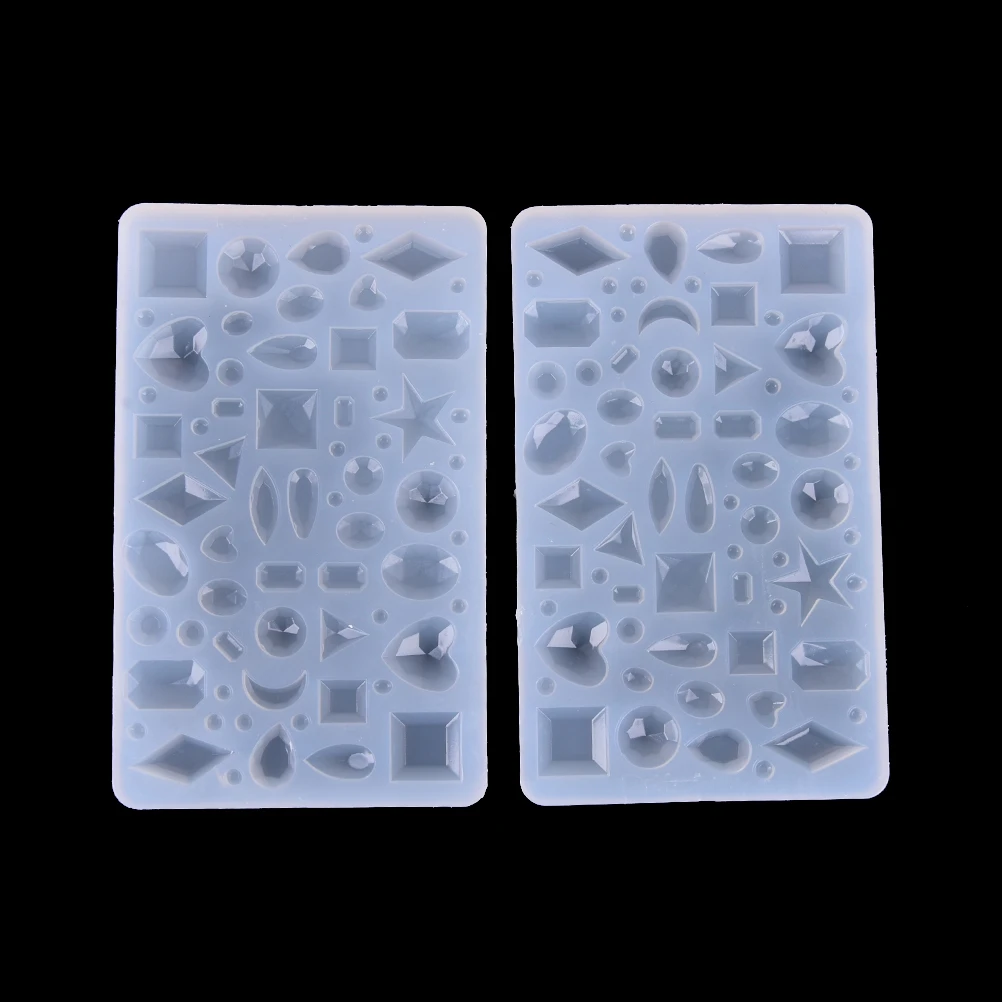 

1Pc Diamond Shape Silicone Mold Craft Tool Mould Resin Pendant Jewelry Making Mold
