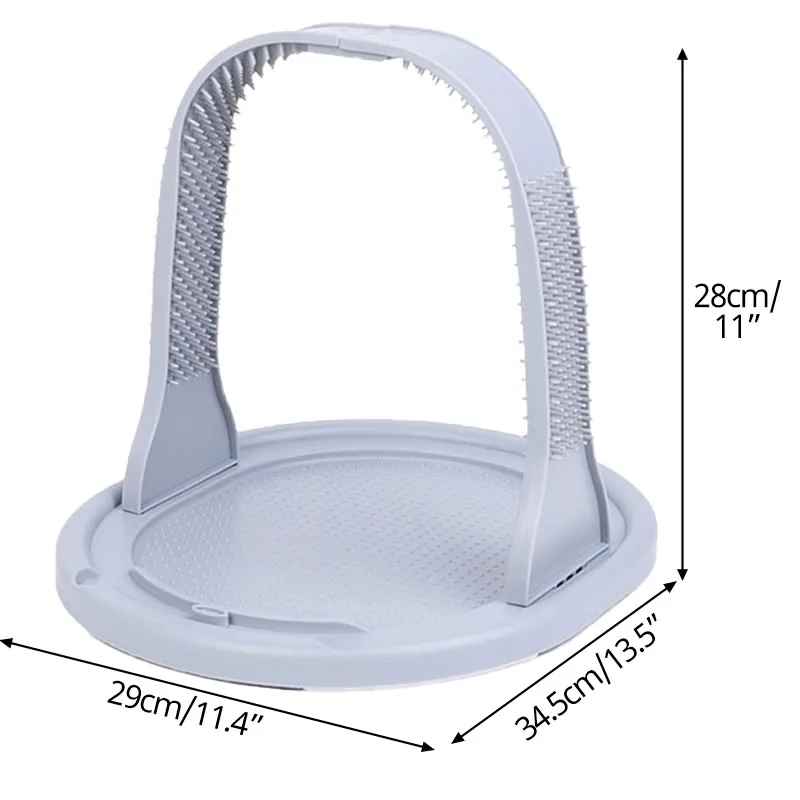 Щетка чесалка для кошек удобная груминга со съемным мехом|Уход за кошками| |