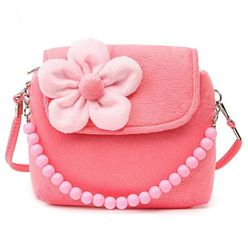 

Mini 3D Flower Messenger Bag Cute Cartoon Kids Small Coin Purses Children Handbags Fashion Shoulder Bag Purse