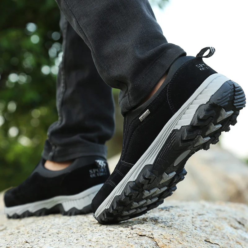 Новинка 2019 Мужская прогулочная обувь удобные ноские Осенние уличные для