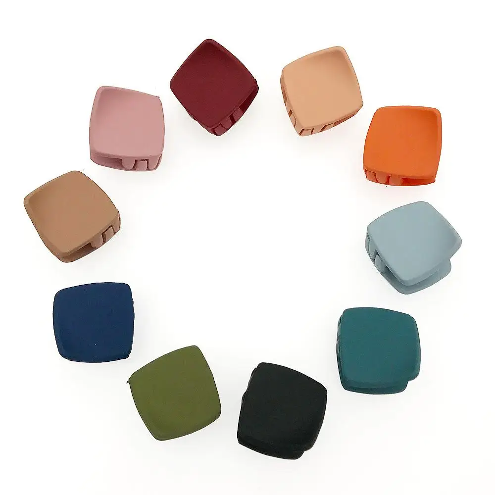 1P Новое поступление корейский модный дизайн женские волосы коготь сплошной цвет