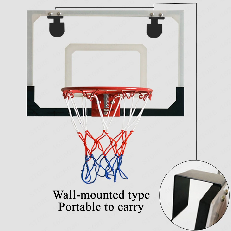 Настенная прозрачная баскетбольная доска для детей и взрослых направляющая