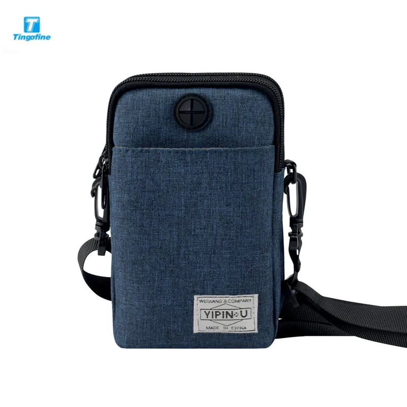 

TINGOFINE 2021New Arrival Water-Repellent Multifunction Bag Casual Unisex Light Weight Fashion Crossbody Waterproof ID Card Case