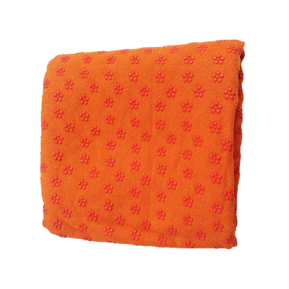 Нескользящий коврик для йоги полотенце занятий спортом фитнесом пилатеса