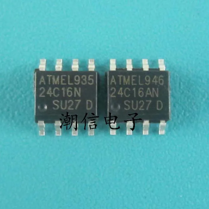 

50PCS/LOT AT24C16N AT24C16AN SOP-8