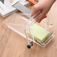 acrylic soap cutter new style adjustable stainless steel bread soap knife handmade soap mold loaf cutter cutting tools