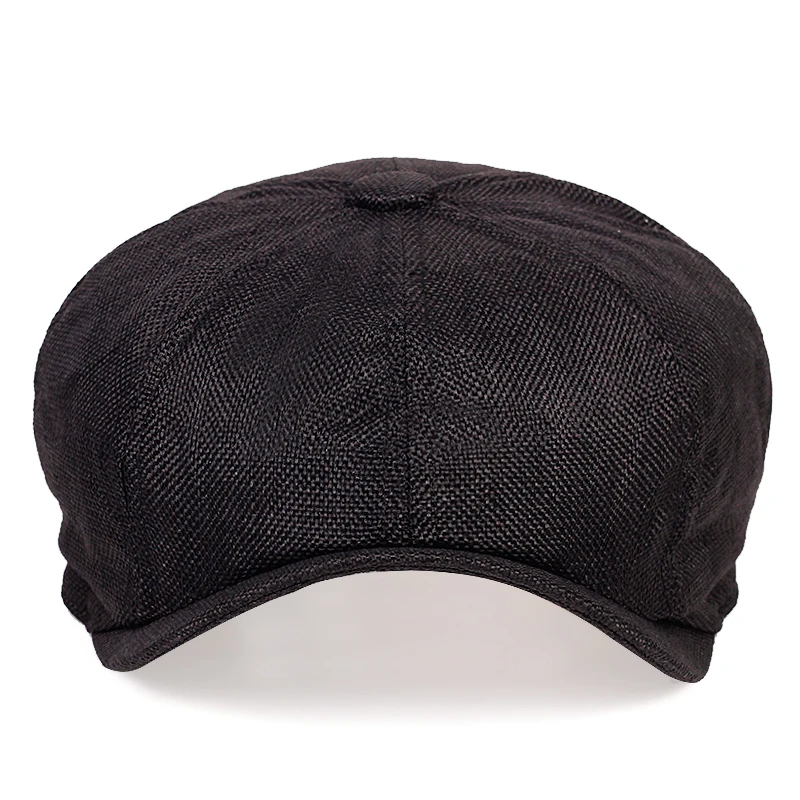 

New fashion solid color beret outdoor sports octagonal hat men and women general warm hats casual newsboy caps