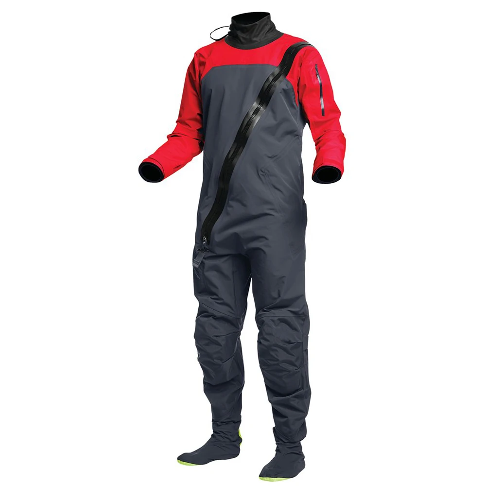 LKVER drysuit Oeko-Tex Pro тканевая нейлоновая Водонепроницаемая молния латексная