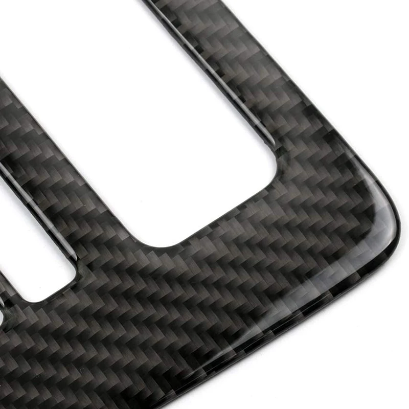

Carbon Fiber Stickers, Central Control CD Panel Cover Moulding, Car Interior Stickers for Ford Mustang 2009-2013,1 PCS