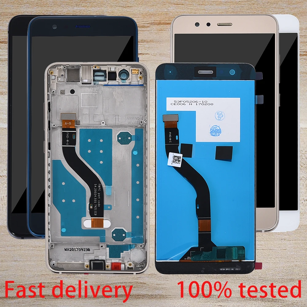 100% тест 5 2 &quotЖК монитор для Huawei P10 Lite ЖК дисплей сенсорный экран в сборе запасные