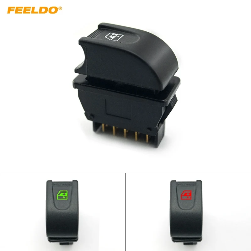 MOTOBOTS 2 шт. авто Универсальный 5 контактов автомобильный выключатель питания 12 В/24