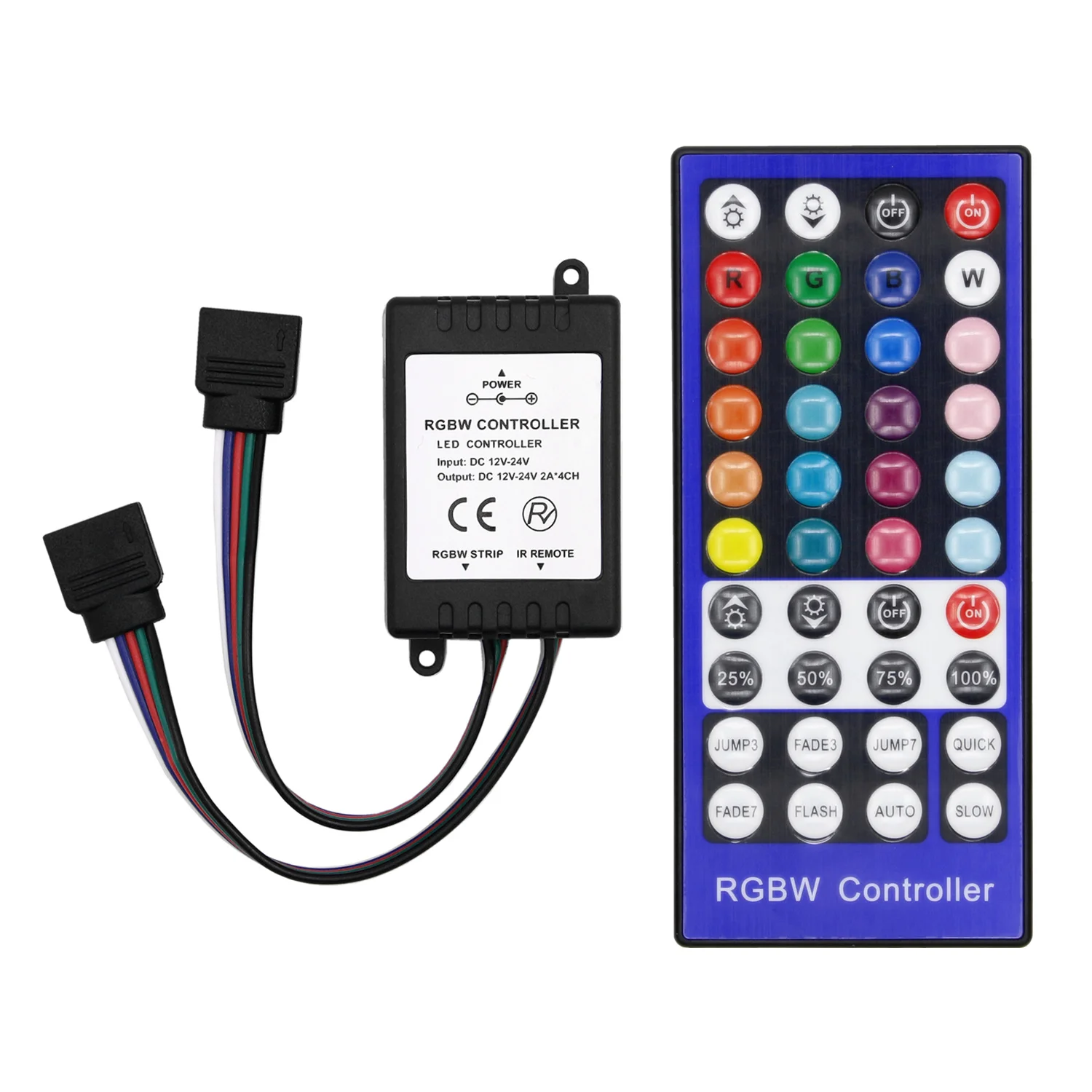 Инфракрасный пульт дистанционного управления RGBW RGBWW Cnontroller 12 В 40 клавиш