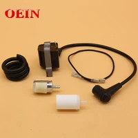 ignition coil module fuel filter hose fit for husqvarna 50 51 55 rancher 266 268 272 254 257 261 262 gas chainsaw spare parts