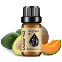 lagunamoon avocadocantaloupe fragrance oil 10ml almond coconut apple ginger chance chocolate milk essential oils for perfume