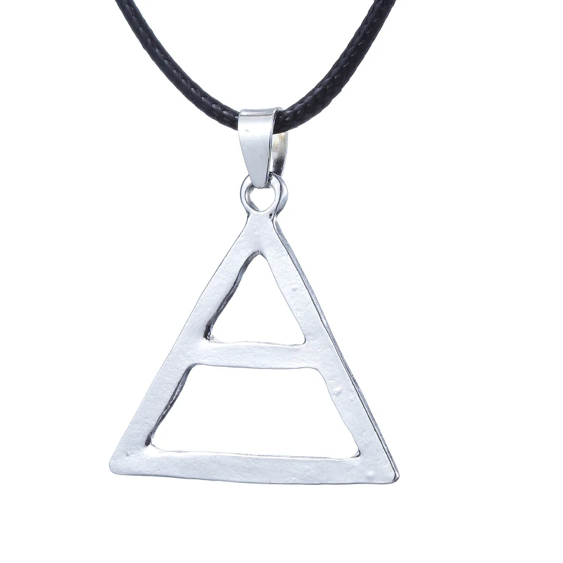 

20pcs/lot wholesale Fashion Charm 30 Seconds to Mars Logo Triad Pendant Necklace,original factory supply