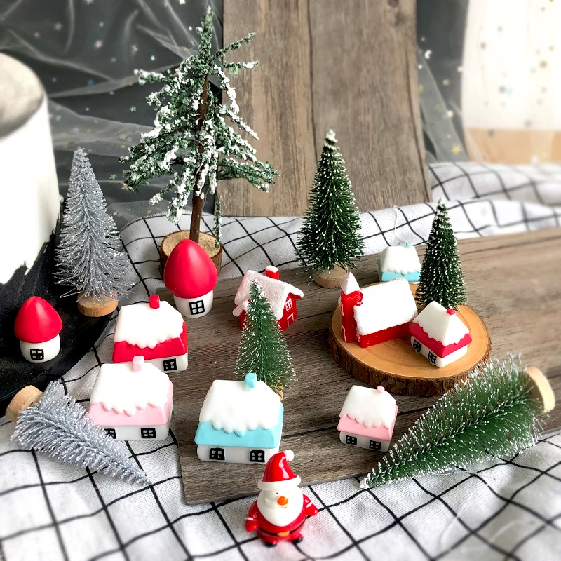 BAIUFOR Рождественская елка новогодняя Маленькая маленькая сосна настольные