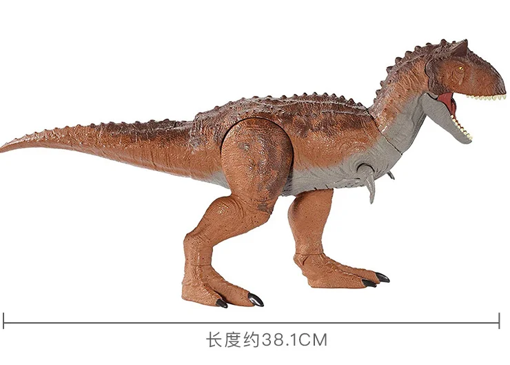 

Jurassic World Control'N Conquer Carnotaurus with Sounds Movable Joints Large Dinosaur model Action Figure Toy GJT59