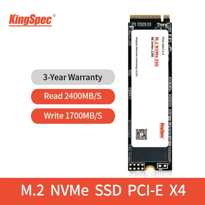 Ssd-накопитель KingSpec m2 nvme M.2 PCIe NVME ssd 128 ГБ 256 512 1 ТБ жесткий диск mve 2 внутренний для