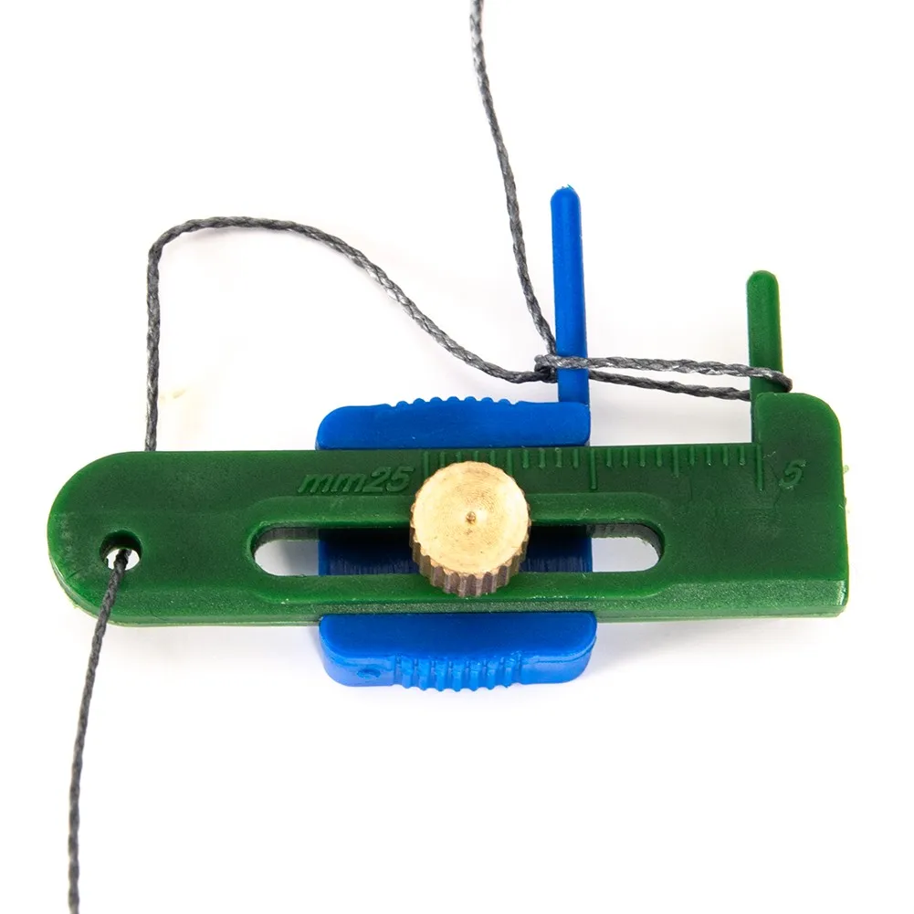

Adjustable Loop Tyer Calibration Device Fly Thread Knotter Tyer Tool With Instruction Fishing Knotting Tool
