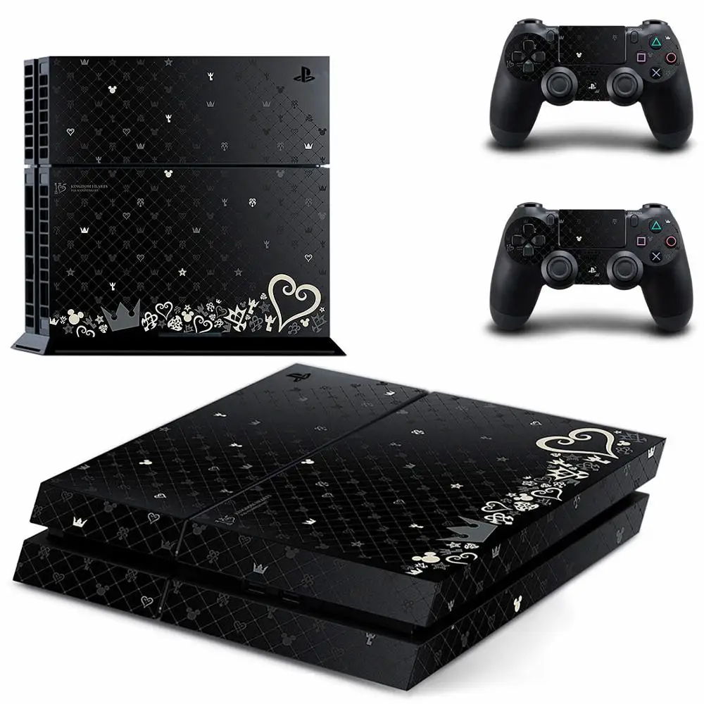 Виниловые стикеры Kingdom Hearts для PS4 s Play station 4 Skin PS Стикеры PlayStation скидки на консоль и