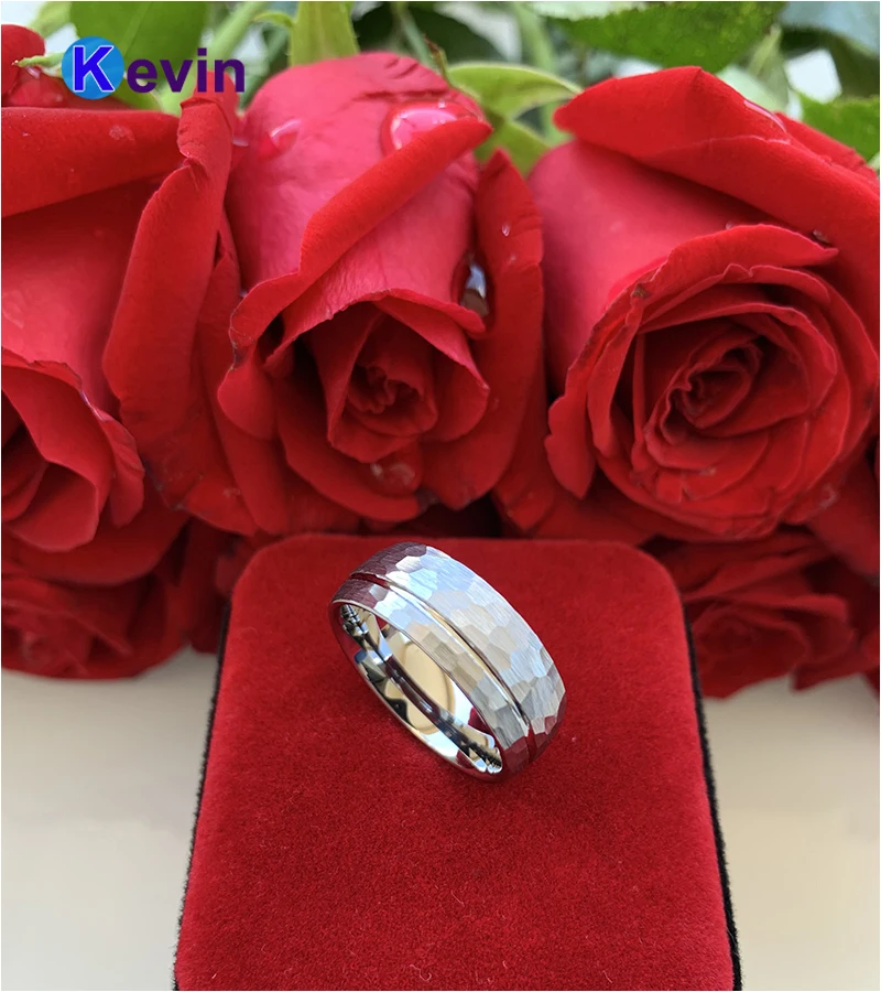 Мужской женский мужской свадебный браслет вольфрамовый Молот кольцо купольная