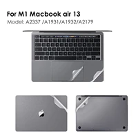 full body sticker for 2020 new m1 macbook air 13 model a2337 include top bottom touchpad palm rest skin protective cover